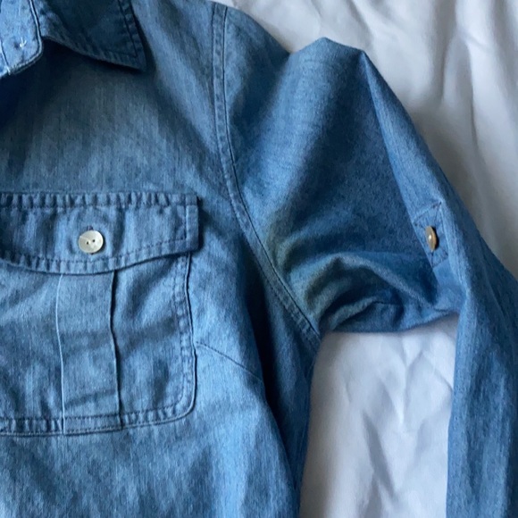 Vineyard Vines Denim Shirt Button Down - Picture 4 of 5